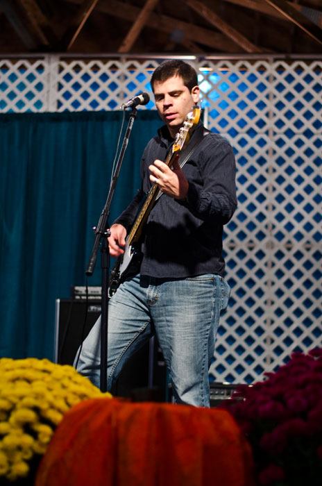 Brian Scorben performing at Woodstown Fall Festival, Woodstown, NJ